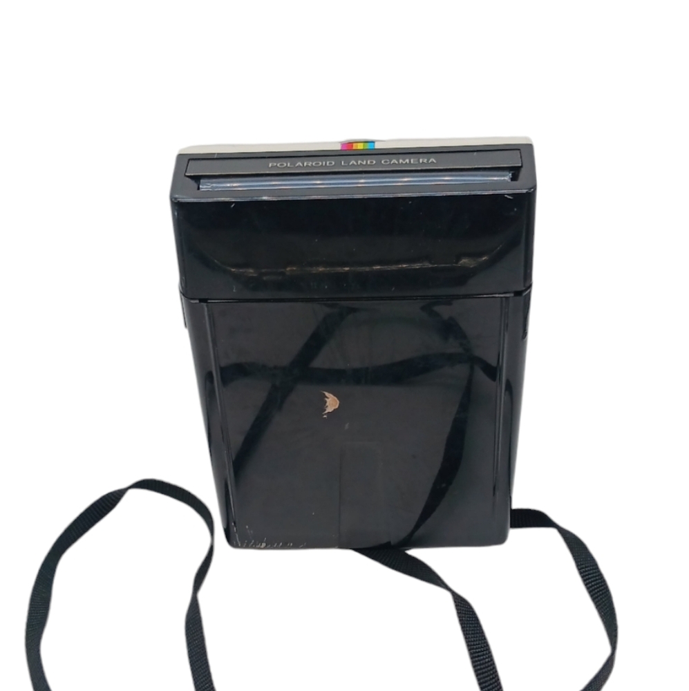 Original Polaroid SX-70 OneStep White Rainbow Stripe Land Camera - Picture 7 of 7